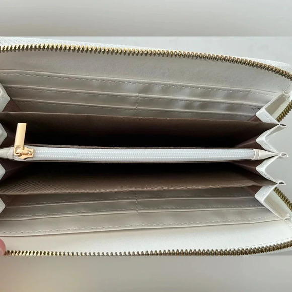 Nautic navy blue and white wallet - Picture 2 of 6